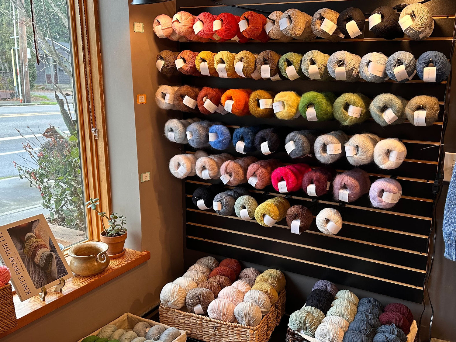 nknit】mix color hand KNIT トップス NKNIT mix color hand KNIT