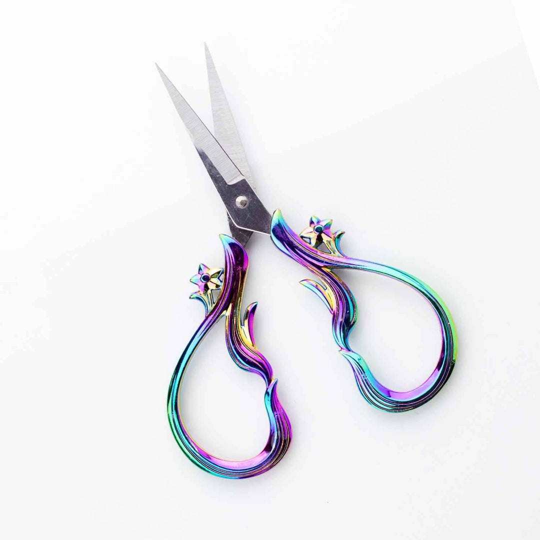 Stardust Rainbow Embroidery Scissors