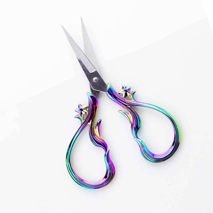 Stardust Rainbow Embroidery Scissors