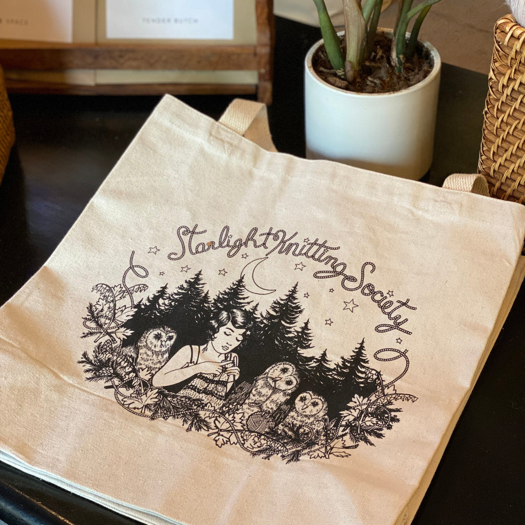 Starla and Owls Tote Bag