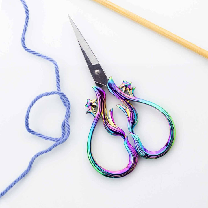 Stardust Rainbow Embroidery Scissors