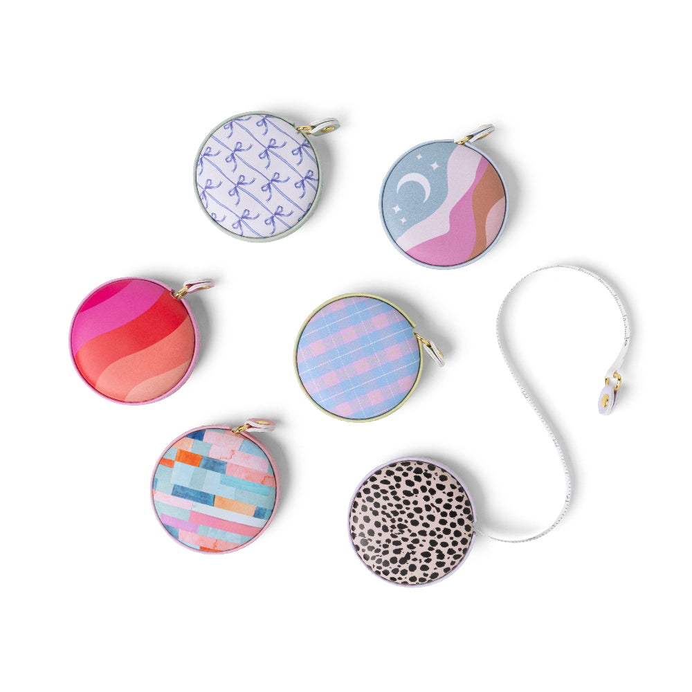 Patterned Mini Tape Measure
