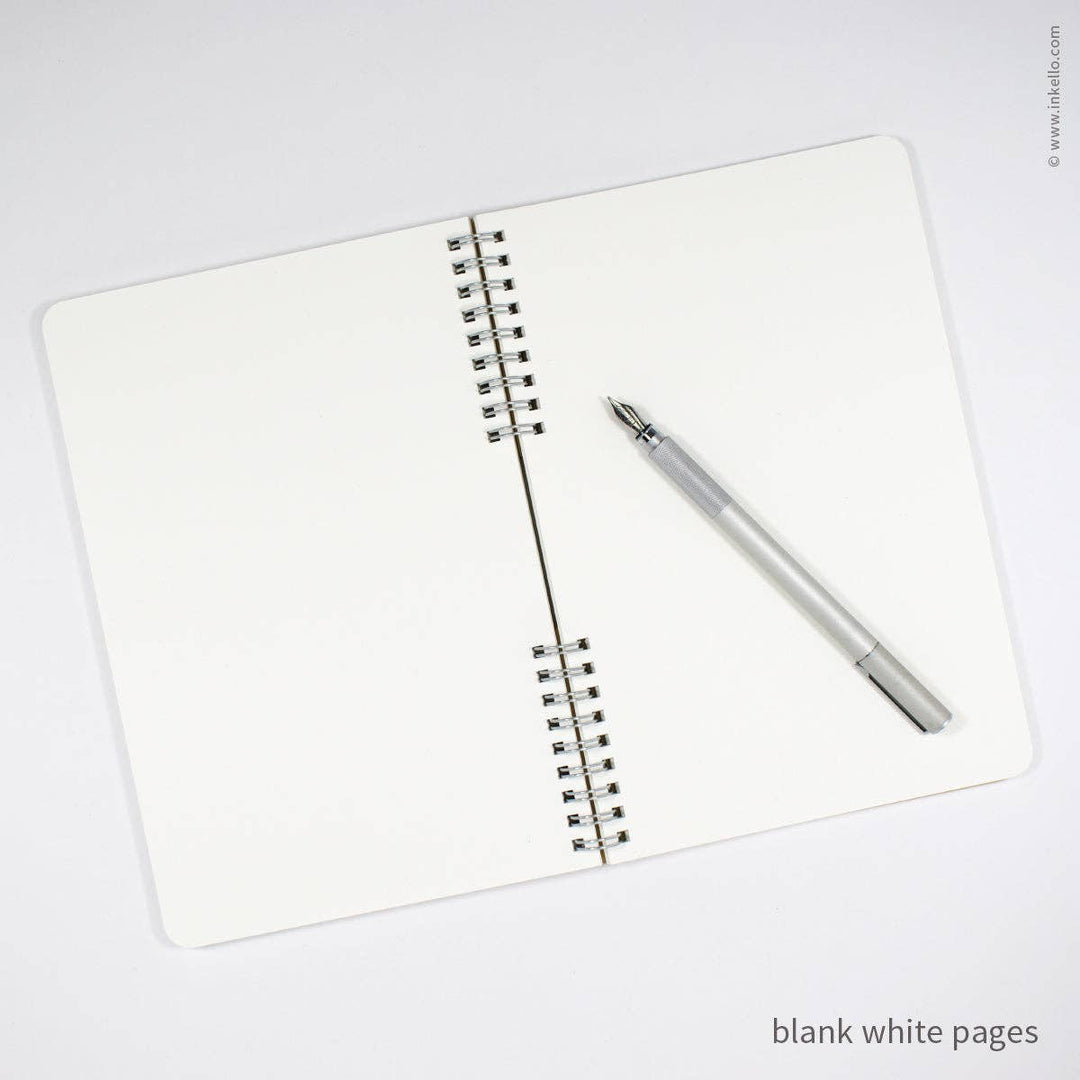 Big Burst Spiral Notebook