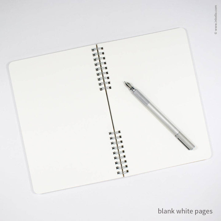 Big Burst Spiral Notebook