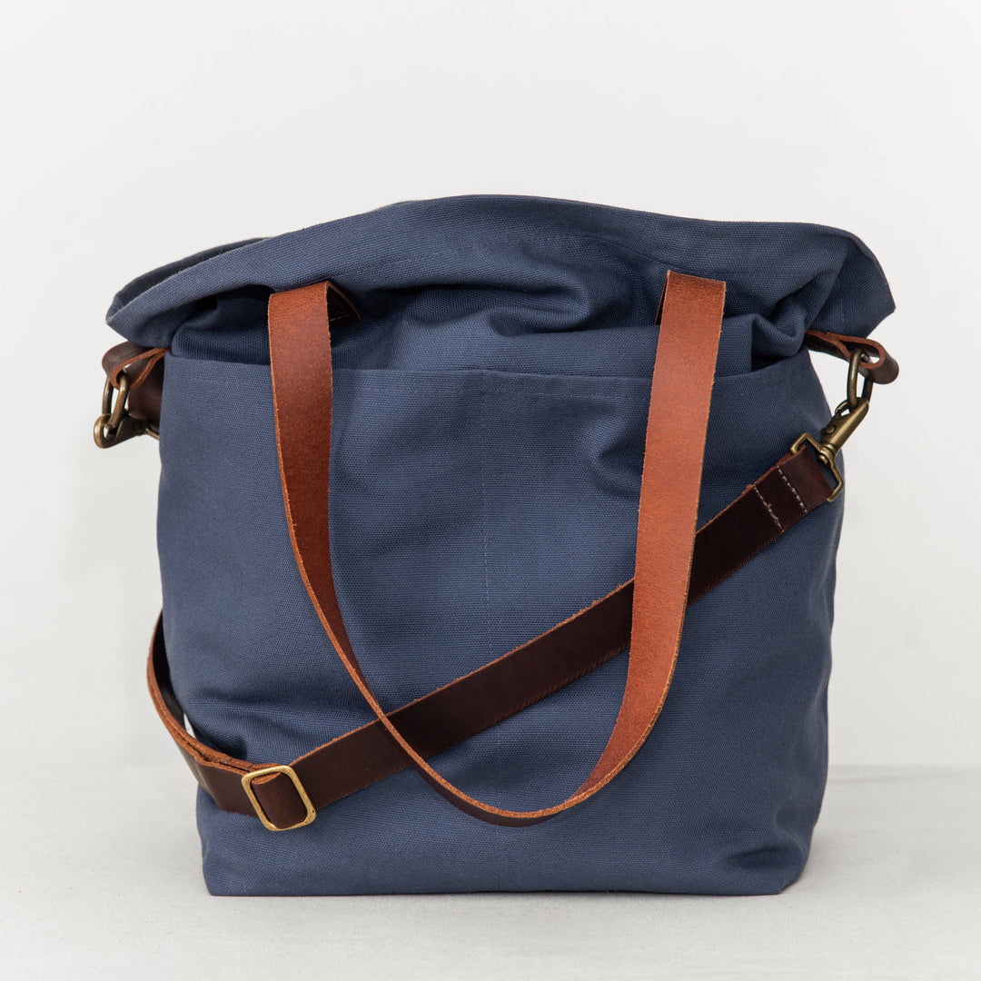 Canvas Crossbody Project Tote