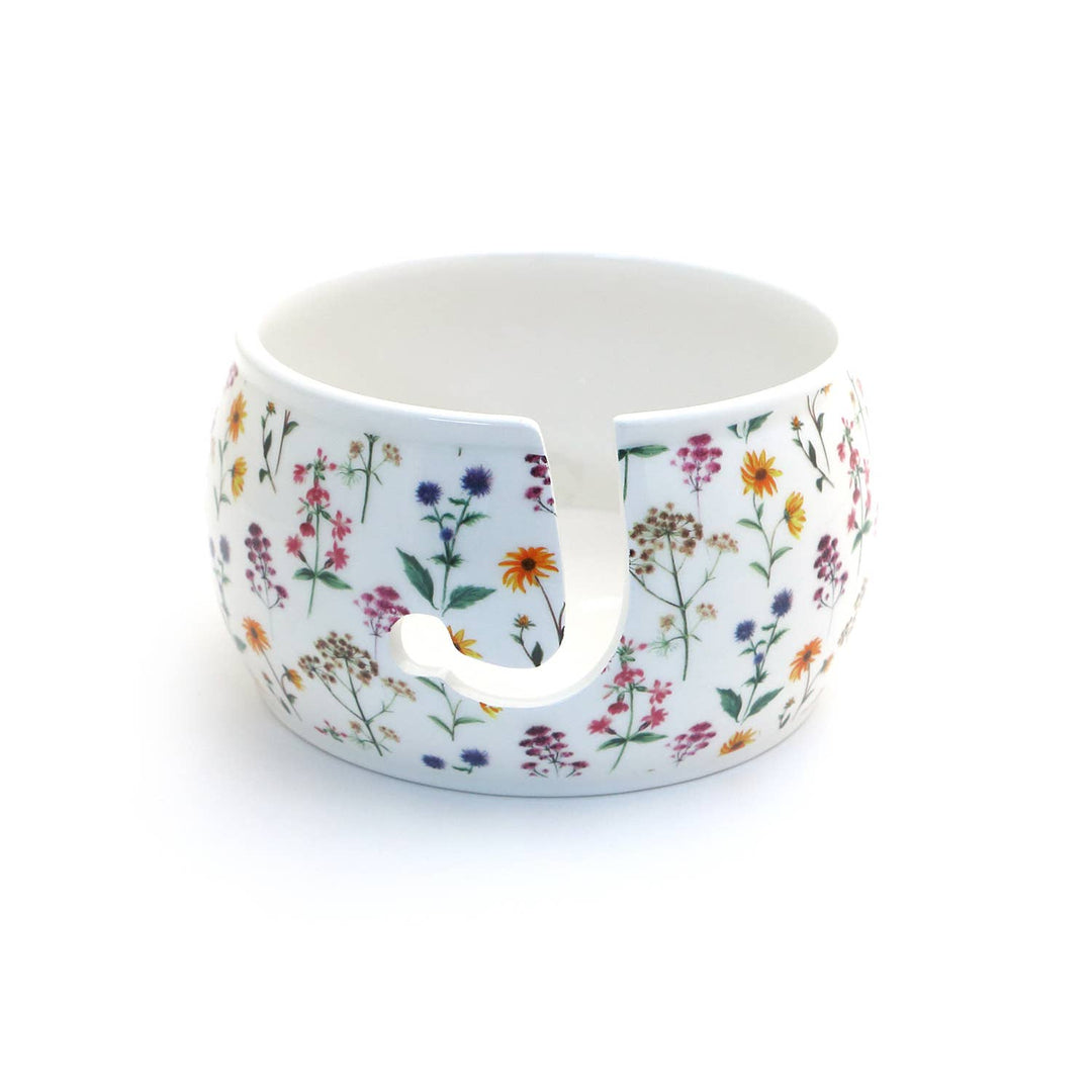 Wilflowers Ceramic Yarn Bowl