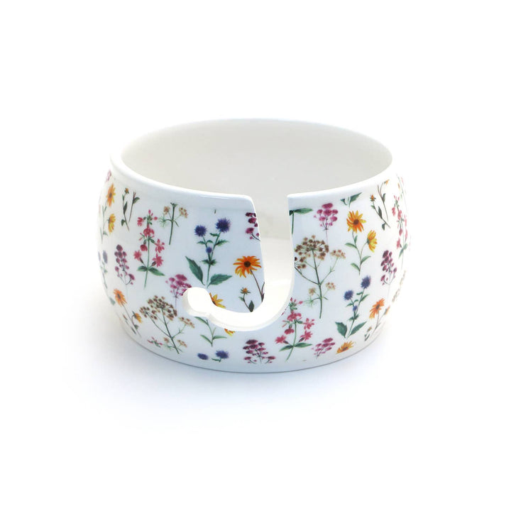 Wilflowers Ceramic Yarn Bowl