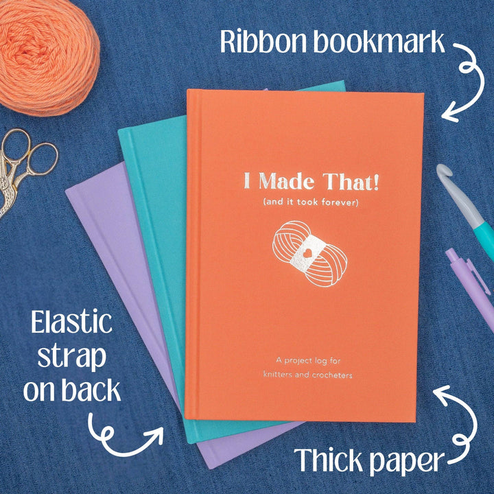 Project Log for Knitters + Crocheters