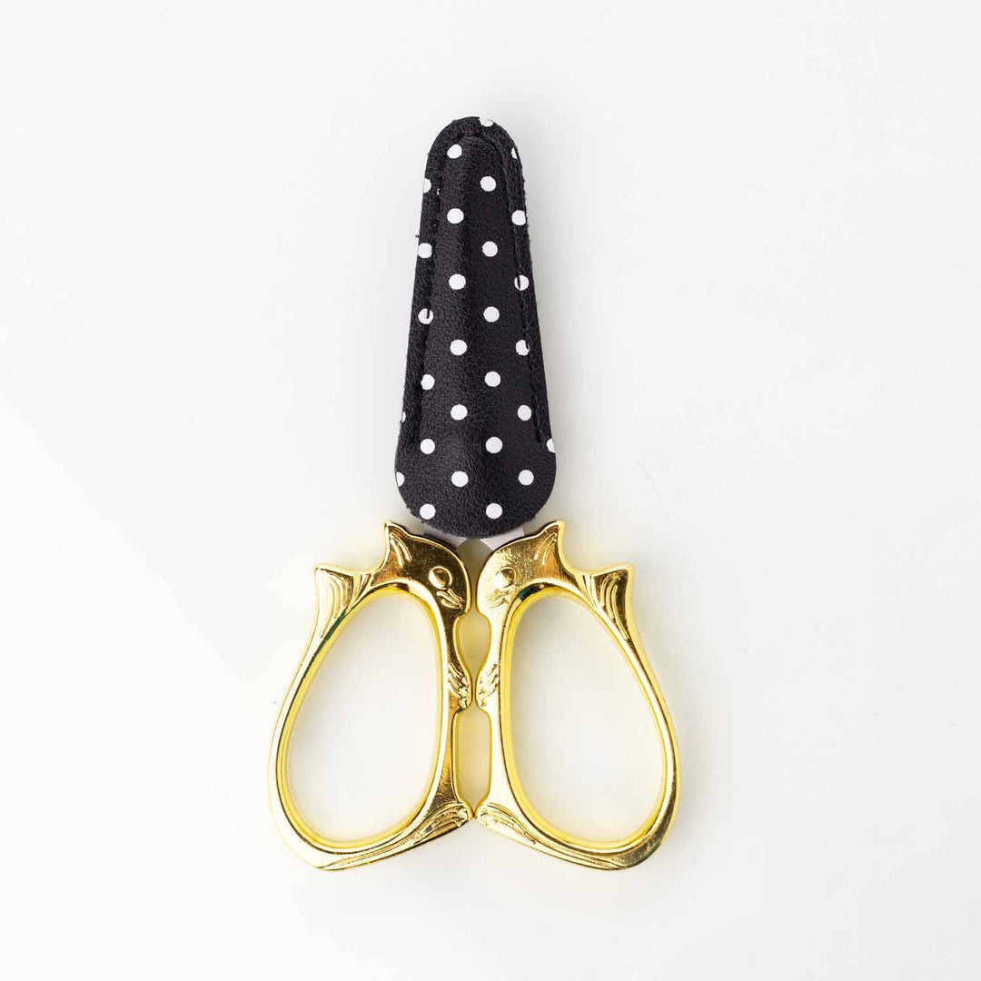 Golden Cat Embroidery Scissors