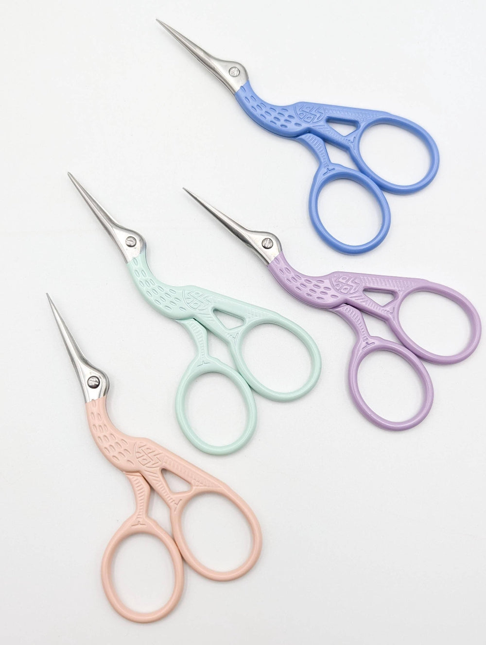 Colorful Stork Scissors