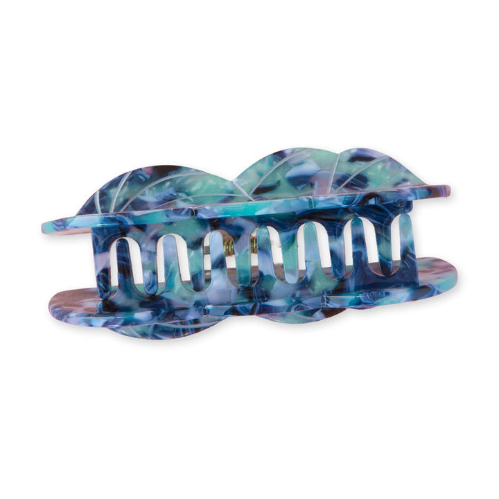 Blue Yarn Skein Hair Claw Clip