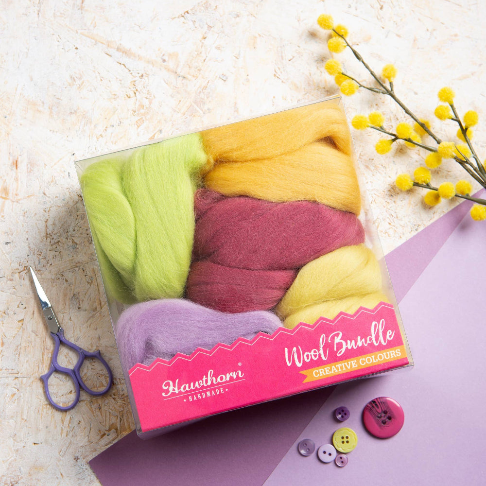 Wool Bundle | Wool Tops for Needle Felting