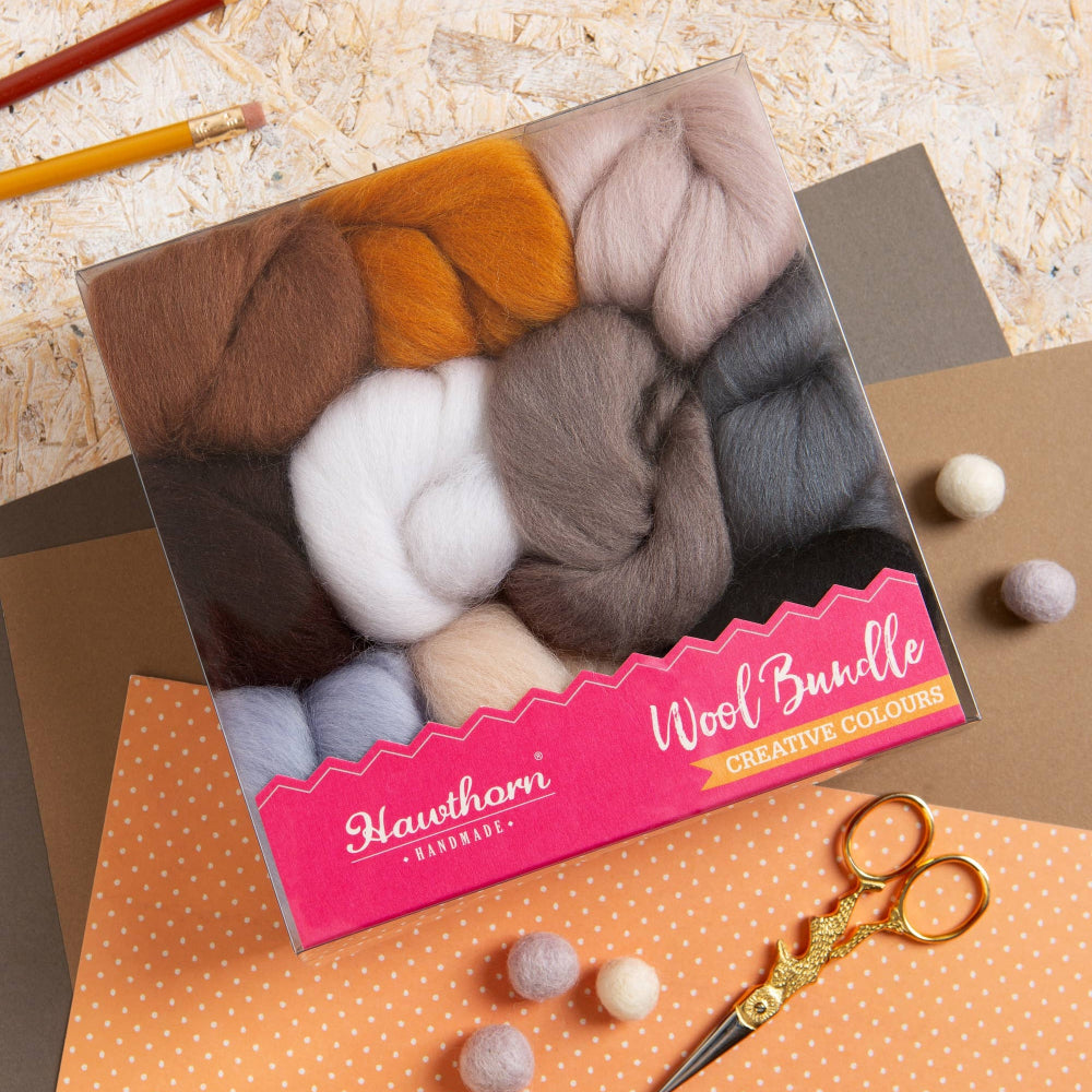 Wool Bundle | Wool Tops for Needle Felting
