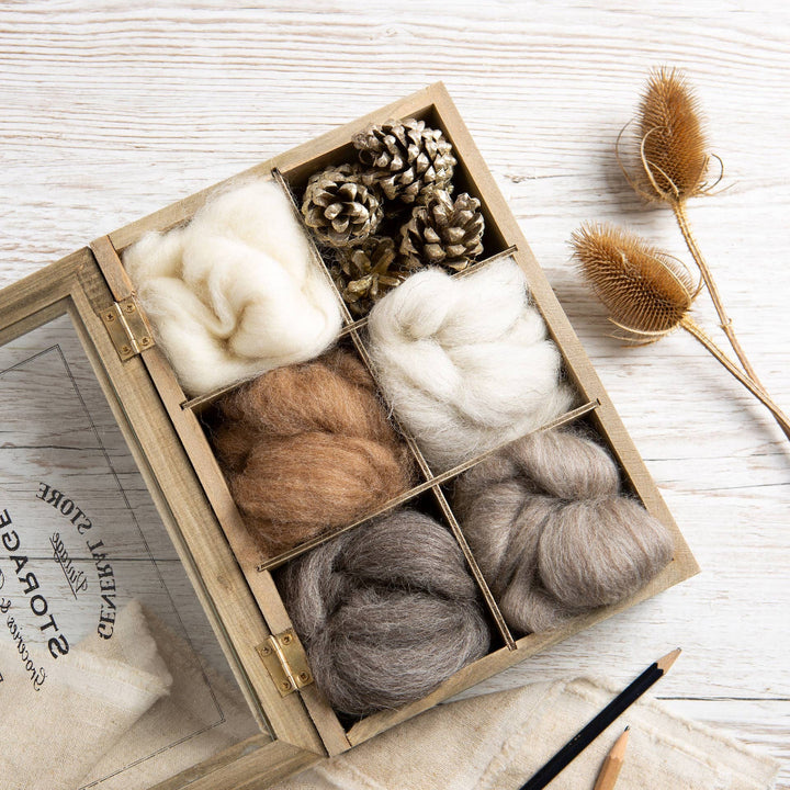 British Breeds Wool Bundles | Wool for Needle Felting