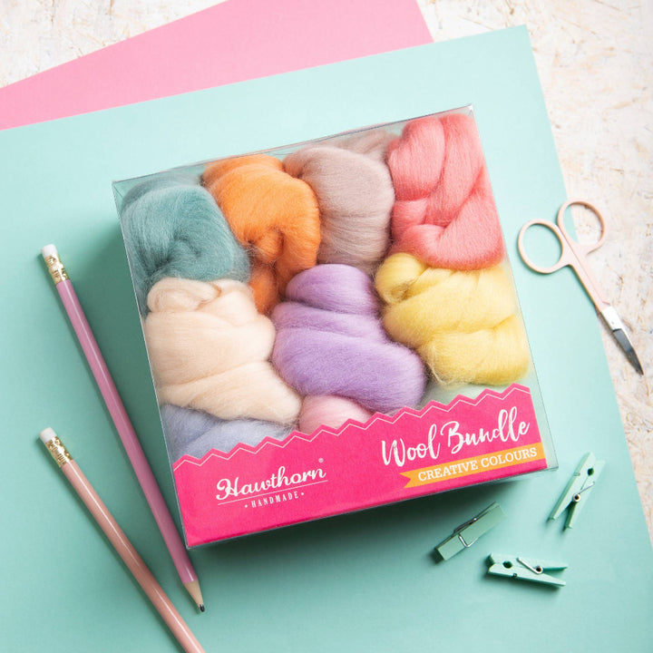 Wool Bundle | Wool Tops for Needle Felting