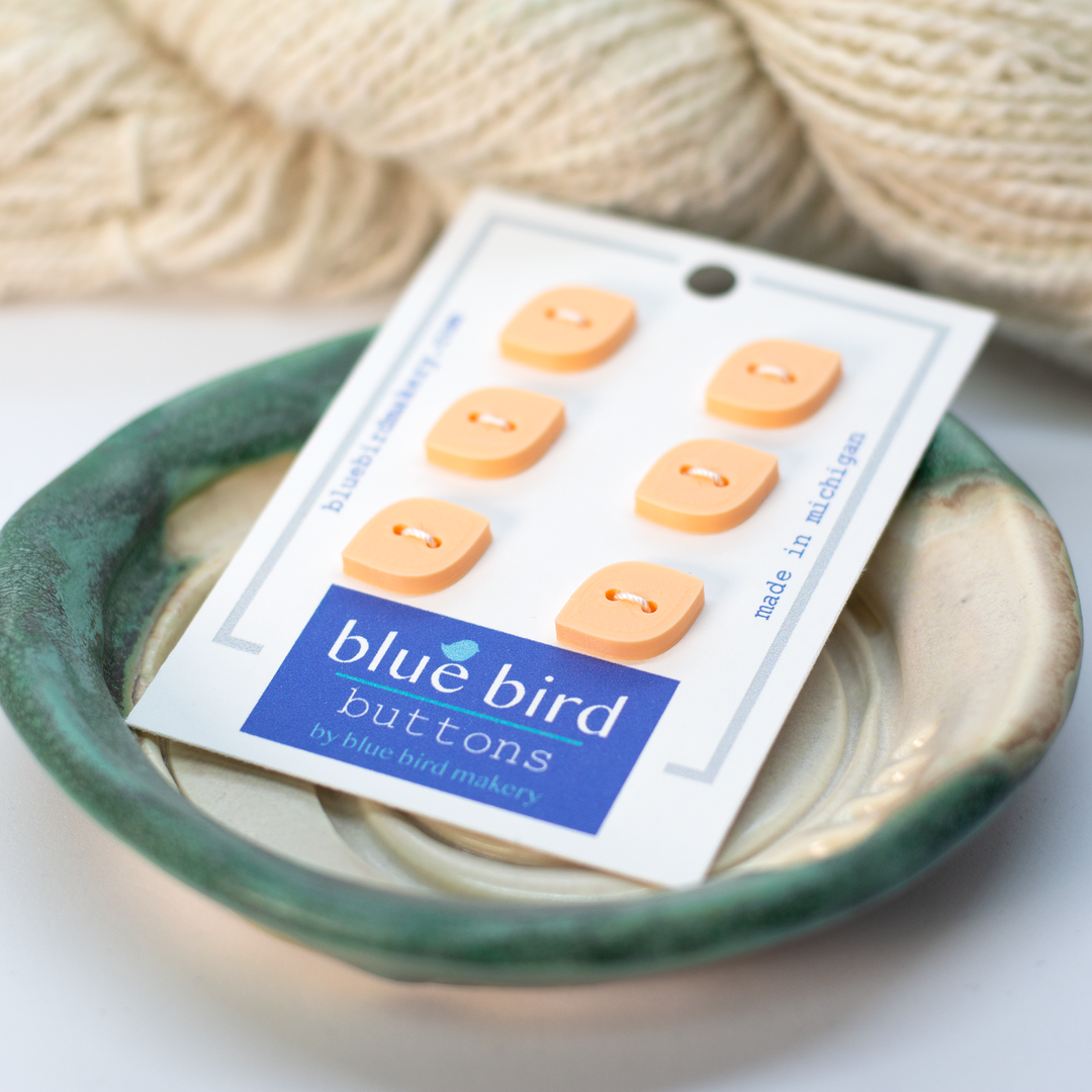 12mm Midcentury Petal Buttons