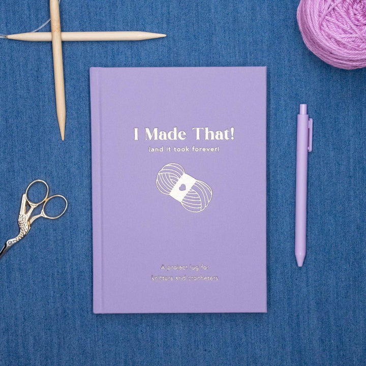 Project Log for Knitters + Crocheters