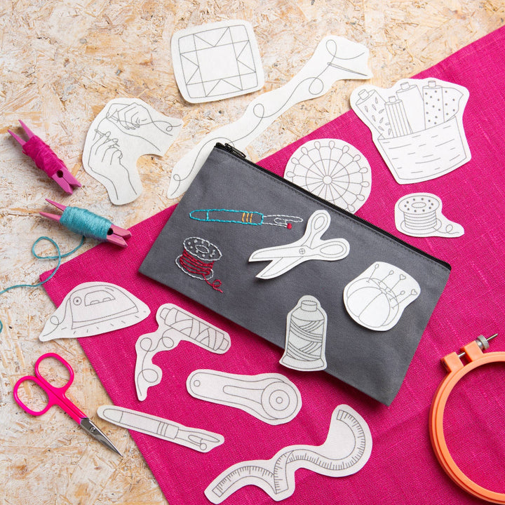 Sewing Circle Stick & Stitch Embroidery Pack