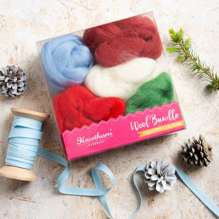 Wool Bundle | Wool Tops for Needle Felting