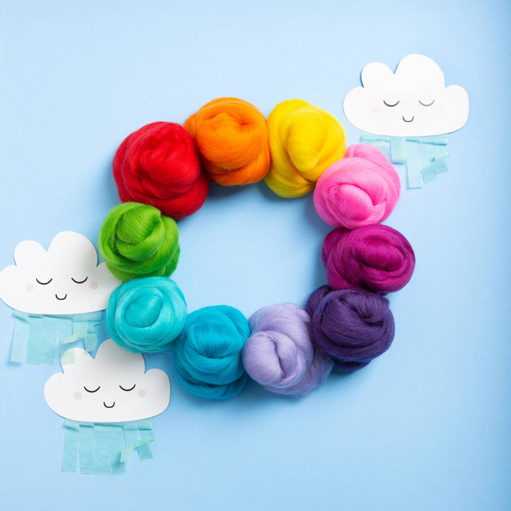 Wool Bundle | Wool Tops for Needle Felting