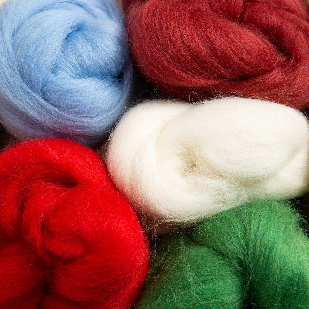 Wool Bundle | Wool Tops for Needle Felting