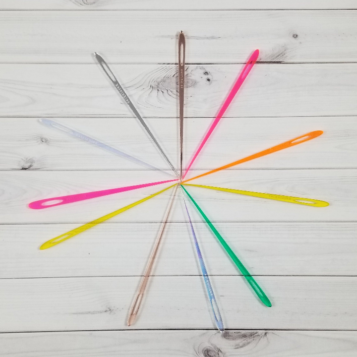 Colorful Tapestry Needles - Set of 5