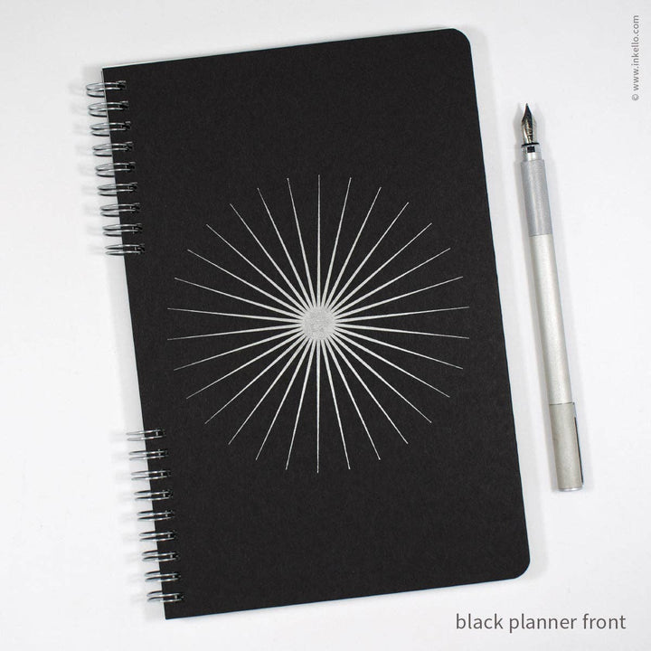 Big Burst Spiral Notebook