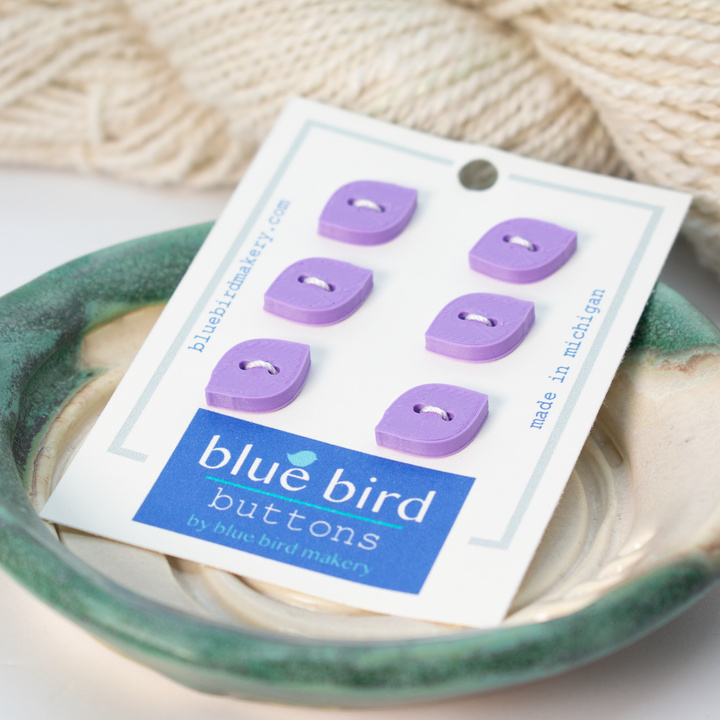12mm Midcentury Petal Buttons