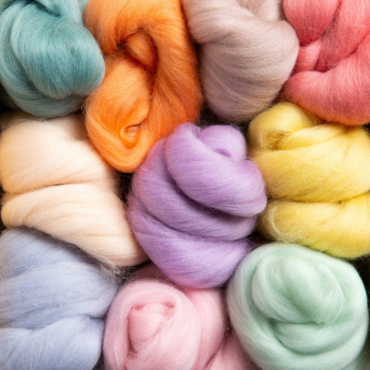 Wool Bundle | Wool Tops for Needle Felting