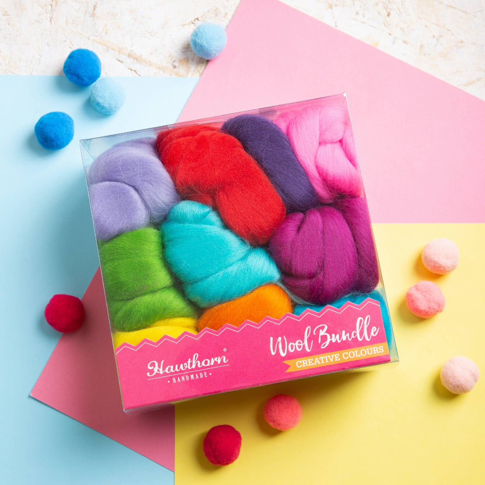 Wool Bundle | Wool Tops for Needle Felting
