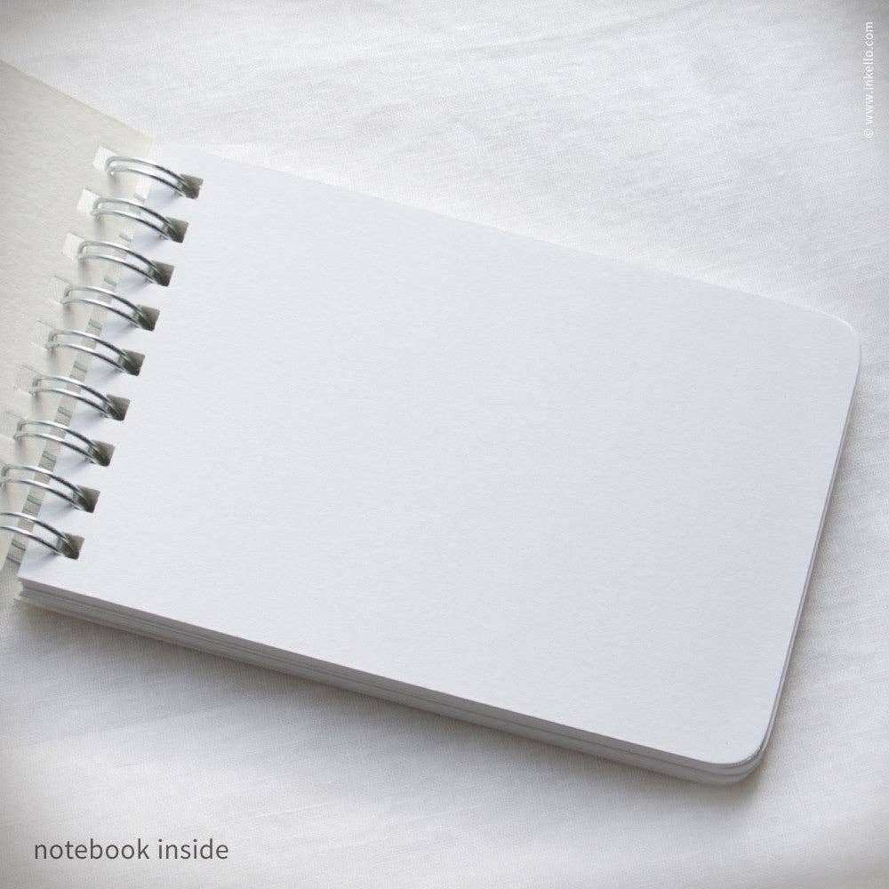 Heart Knitting Spiral Notebook