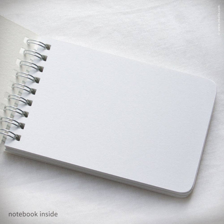 Heart Knitting Spiral Notebook