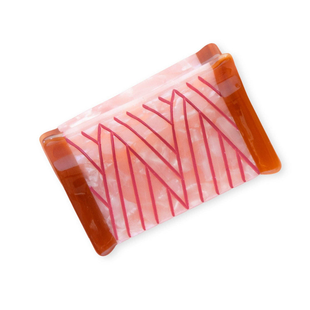 Thread Spool Mini Hair Claw Clip