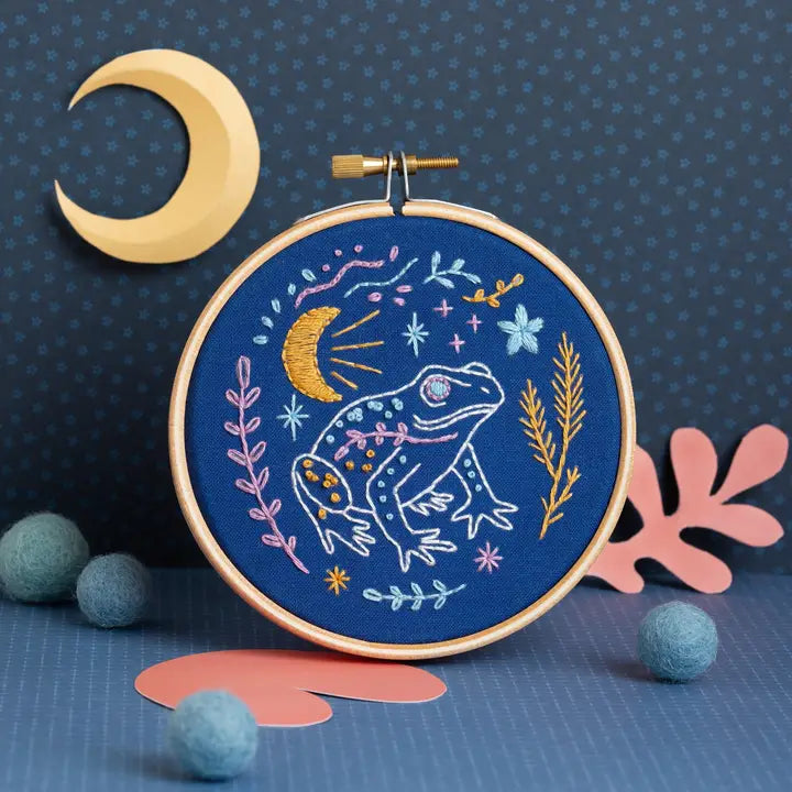 Celestial Animals Mini Embroidery Kit