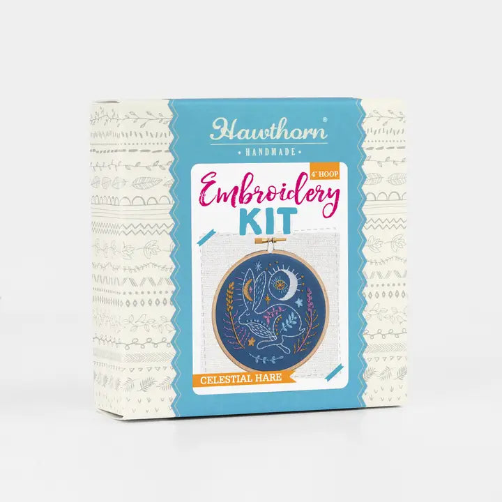 Celestial Animals Mini Embroidery Kit