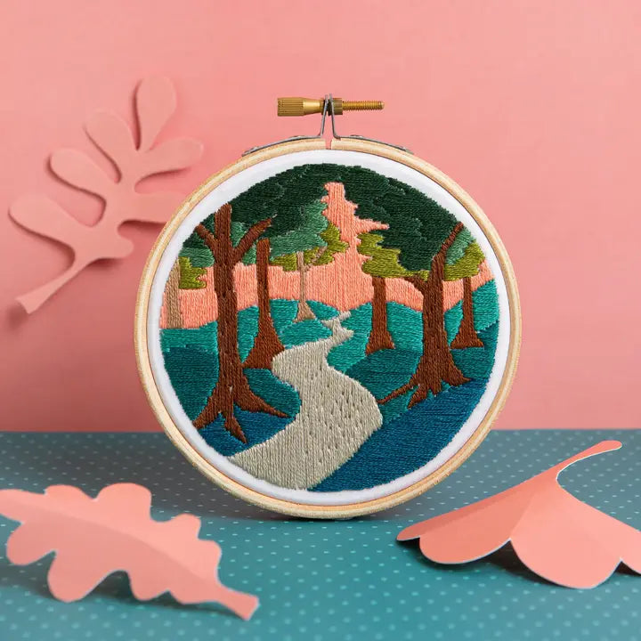 Lanscape Mini Embroidery Kit