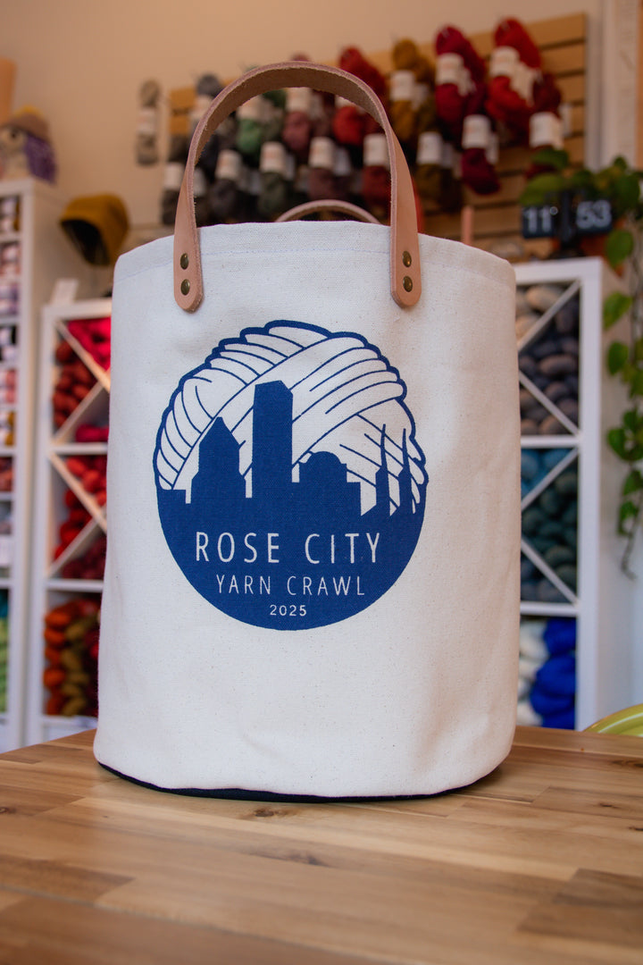 Rose City Yarn Crawl 2025 Bucket Bag - Preorder