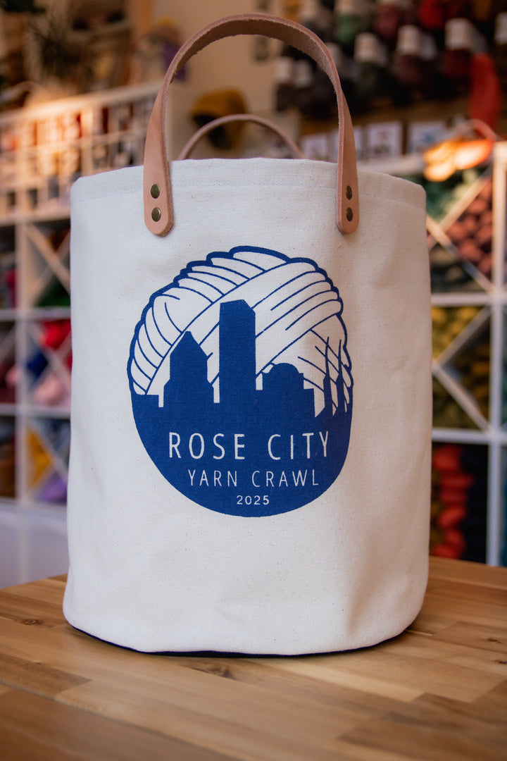 Rose City Yarn Crawl 2025 Bucket Bag - Preorder