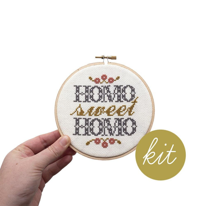 Cross Stitch Kit - Junebug and Darlin