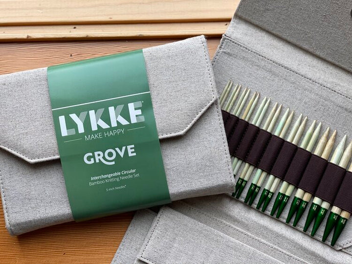 Grove Bamboo Interchangeable Needle Set