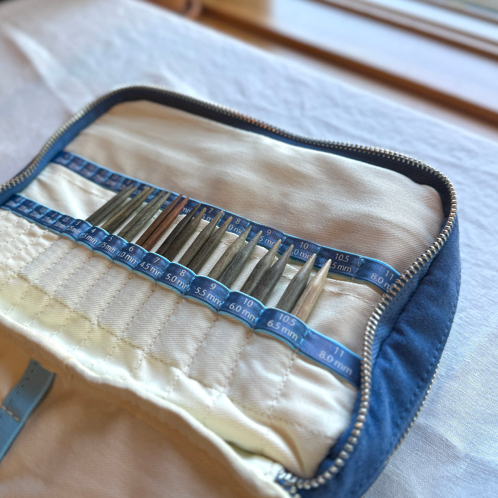 Suede Needle Case