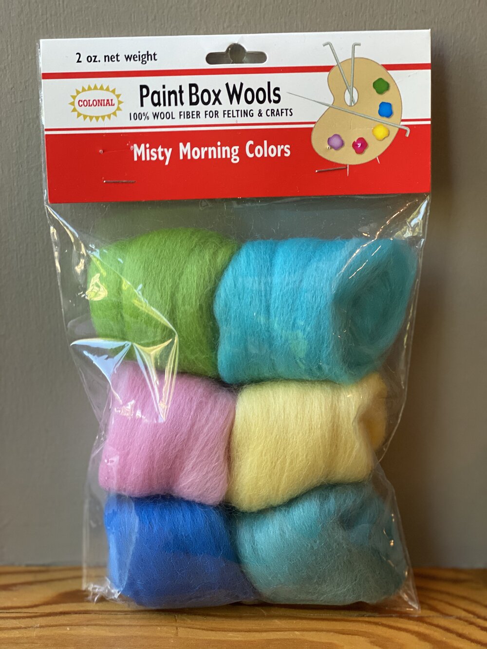 Paint Box Wools - Roving