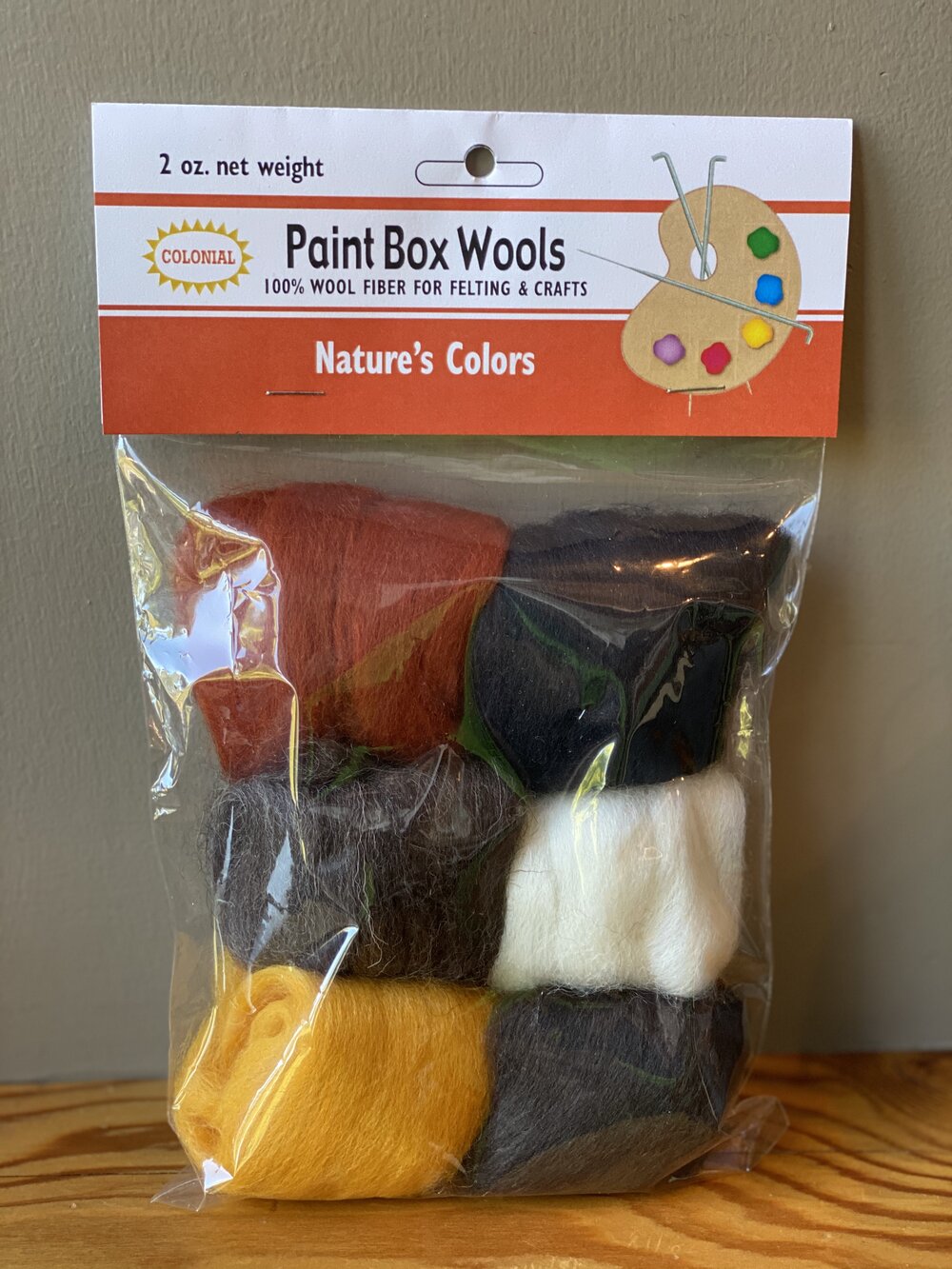 Paint Box Wools - Roving