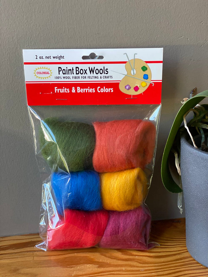 Paint Box Wools - Roving