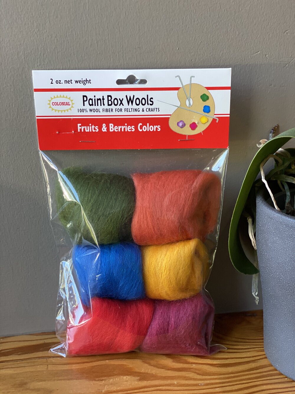 Paint Box Wools - Roving