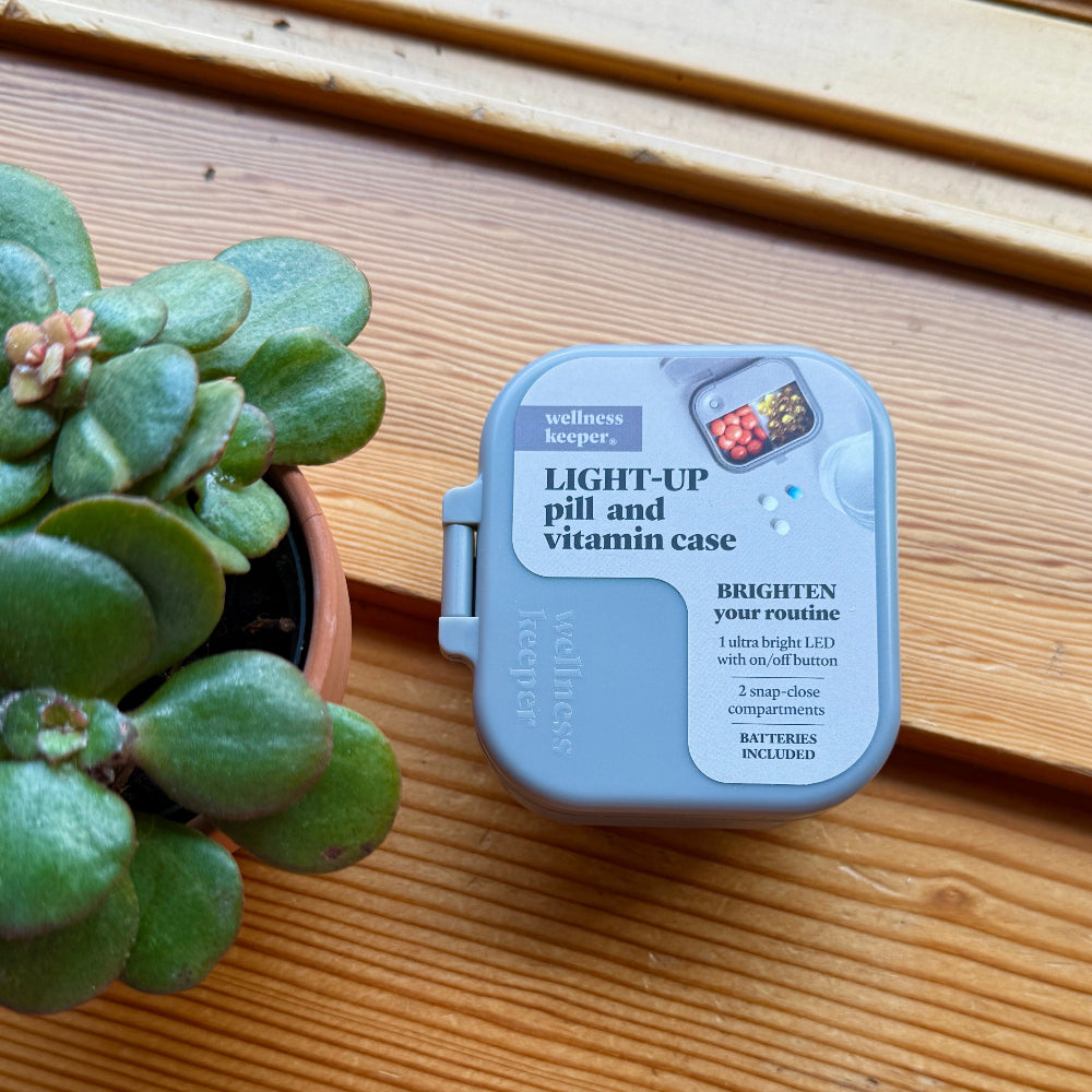 Mini Light-Up Stitch Marker Case (Pill and Vitamin Case)