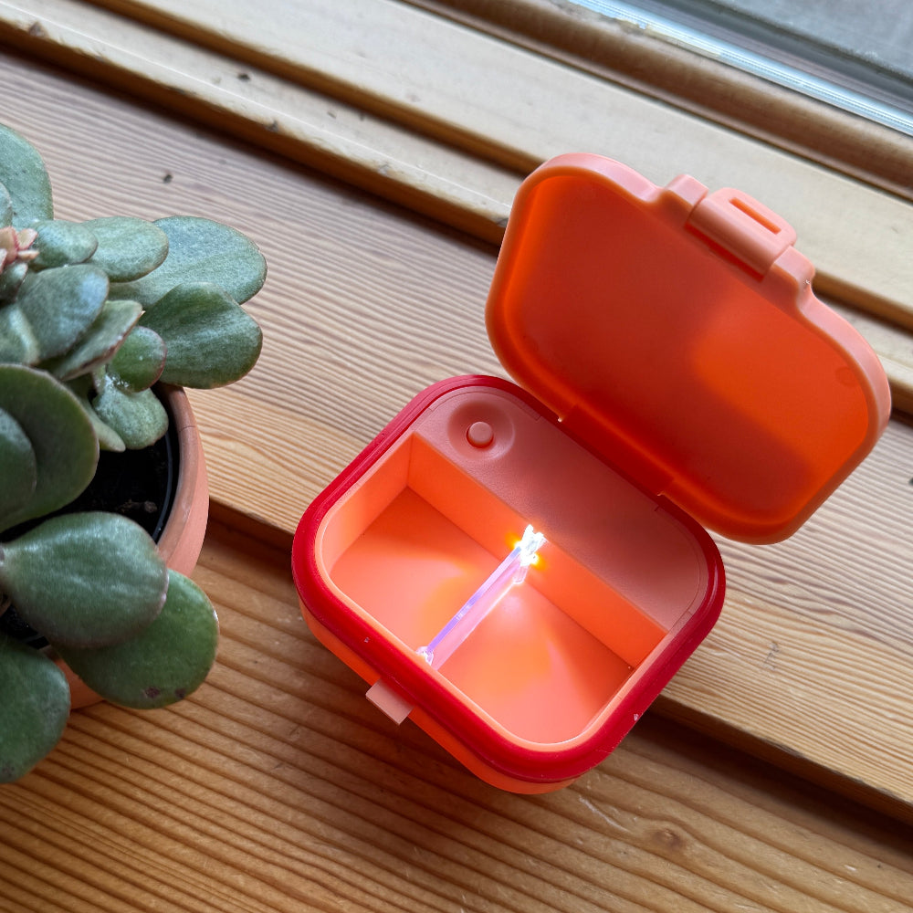 Mini Light-Up Stitch Marker Case (Pill and Vitamin Case)