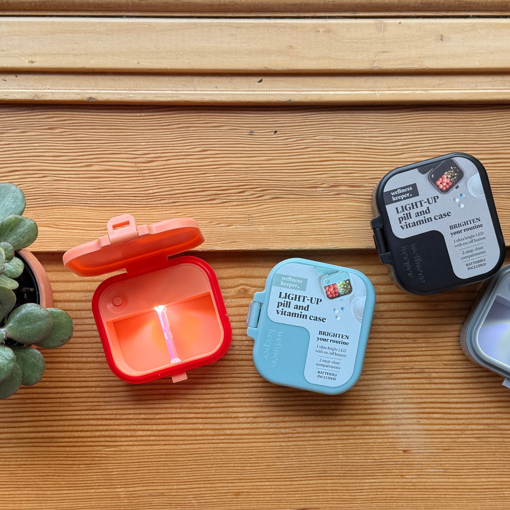 Mini Light-Up Stitch Marker Case (Pill and Vitamin Case)