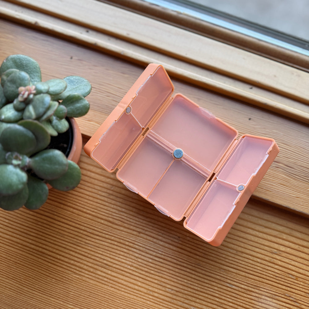 Everything's Fine Stitch Marker Case (Pill & Vitamin Case)
