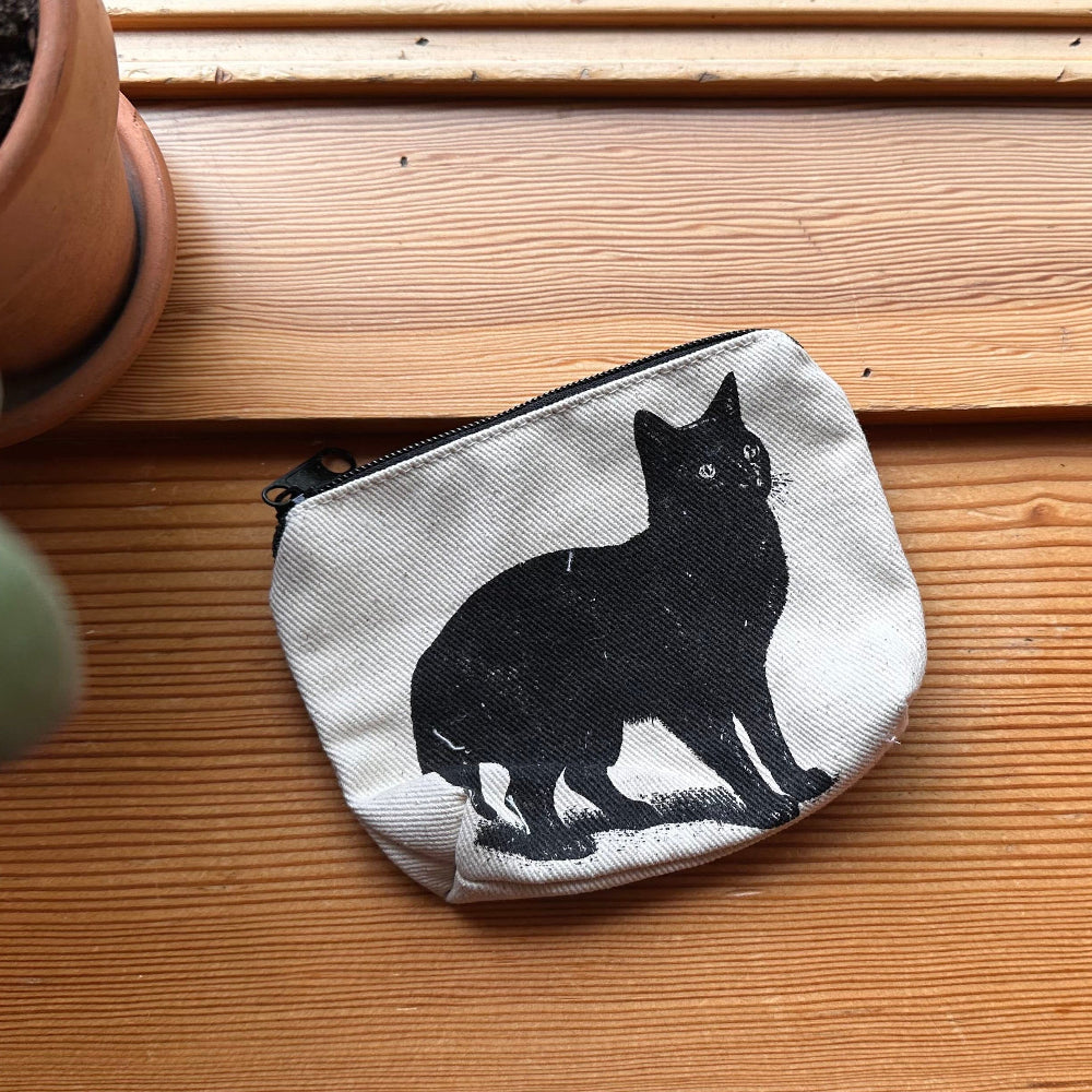 Printed Tiny Zip Pouch